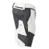 Mascot Customized 22149 Stretch Shorts White/Grey