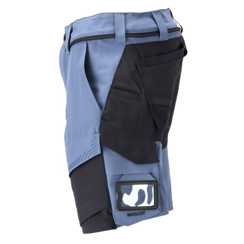 Mascot Customized 22149 Stretch Shorts Blue/Navy