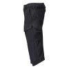 Mascot Customized 22249 3/4 Length Trousers With Kneepad Pockets Navy