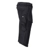 Mascot Customized 22249 3/4 Length Trousers With Kneepad Pockets Navy