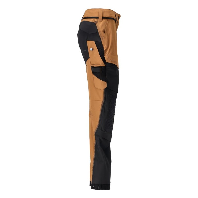 Mascot Customized 22278 Trousers Nut Brown / Black