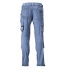 Mascot Customized 22279 Pants With Kneepad Pockets Blue