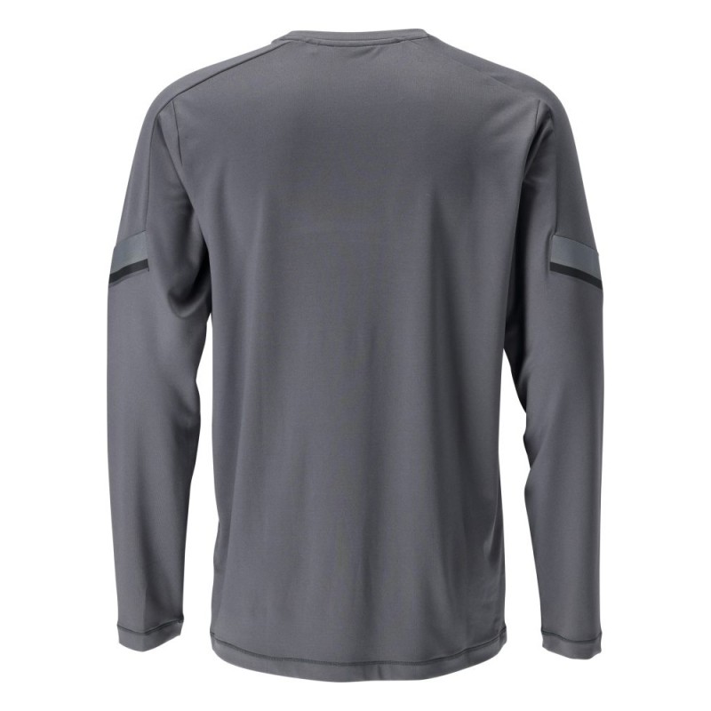 Mascot Customized 22281 Long Sleeve T-Shirt Stone Grey