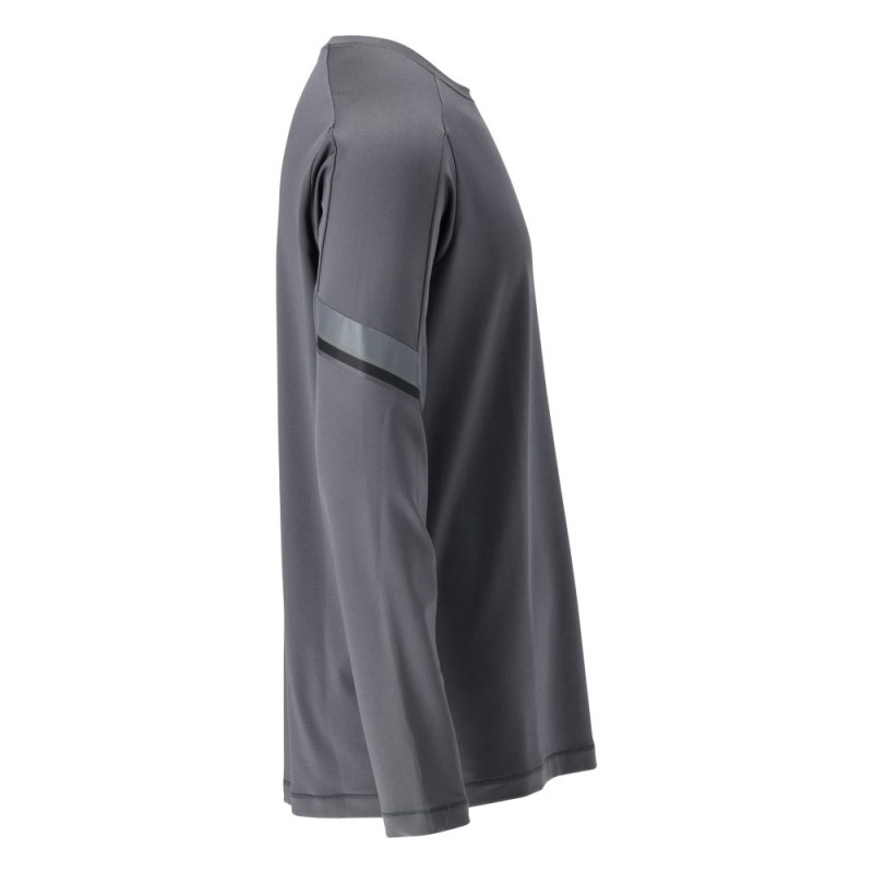 Mascot Customized 22281 Long Sleeve T-Shirt Stone Grey