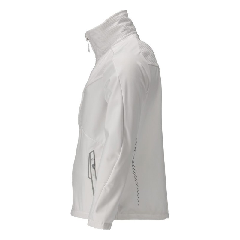 Mascot Customized 22302 Softshell Jacket White