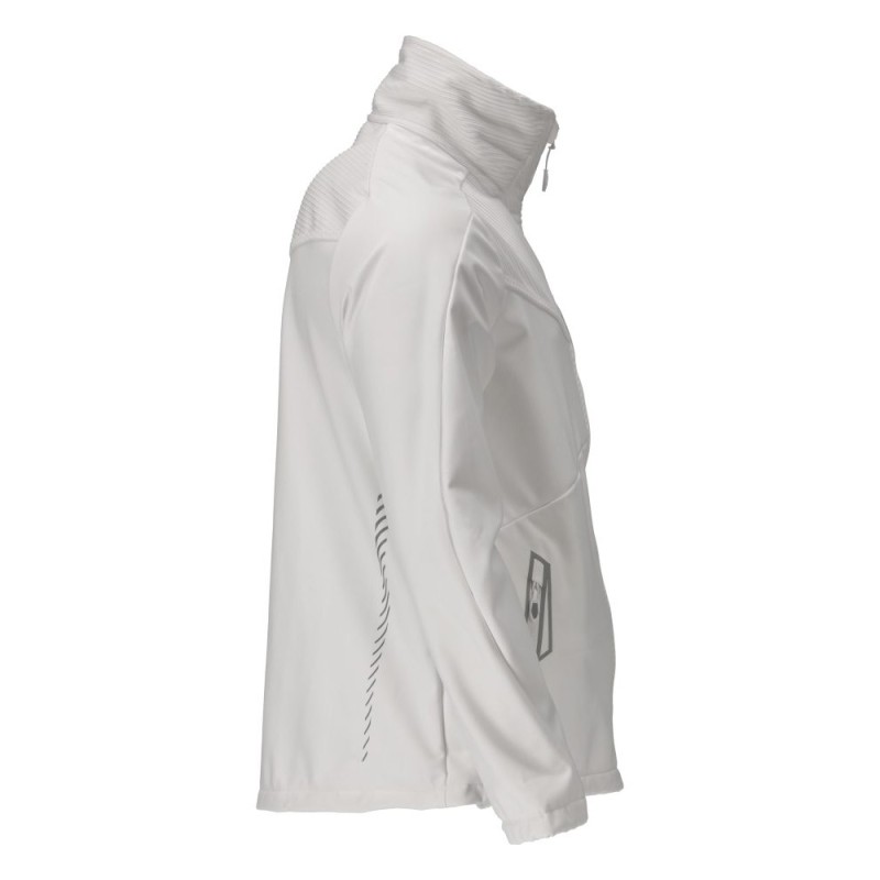 Mascot Customized 22302 Softshell Jacket White