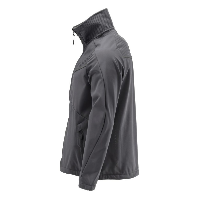 Mascot Customized 22302 Softshell Jacket Stone Grey