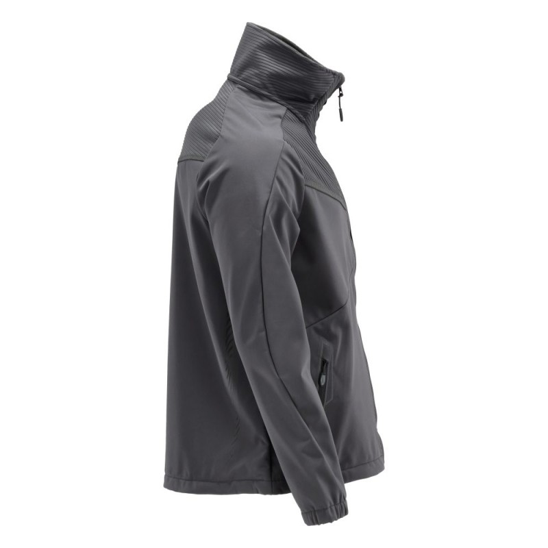 Mascot Customized 22302 Softshell Jacket Stone Grey