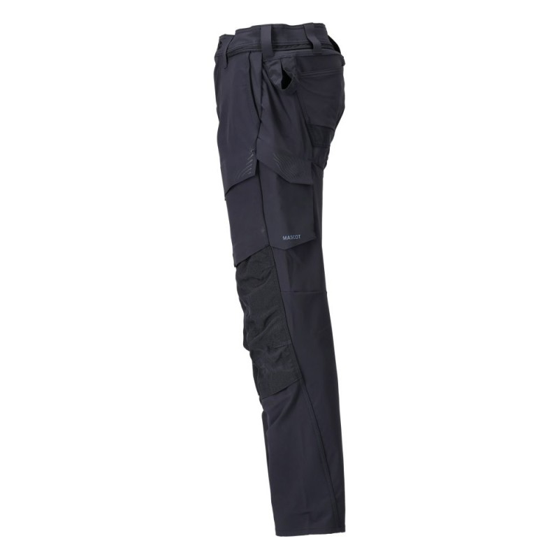 Mascot Customized 22379 Pants With Kneepad Pockets Dark Navy