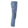 Mascot Customized 22379 Pants With Kneepad Pockets Blue