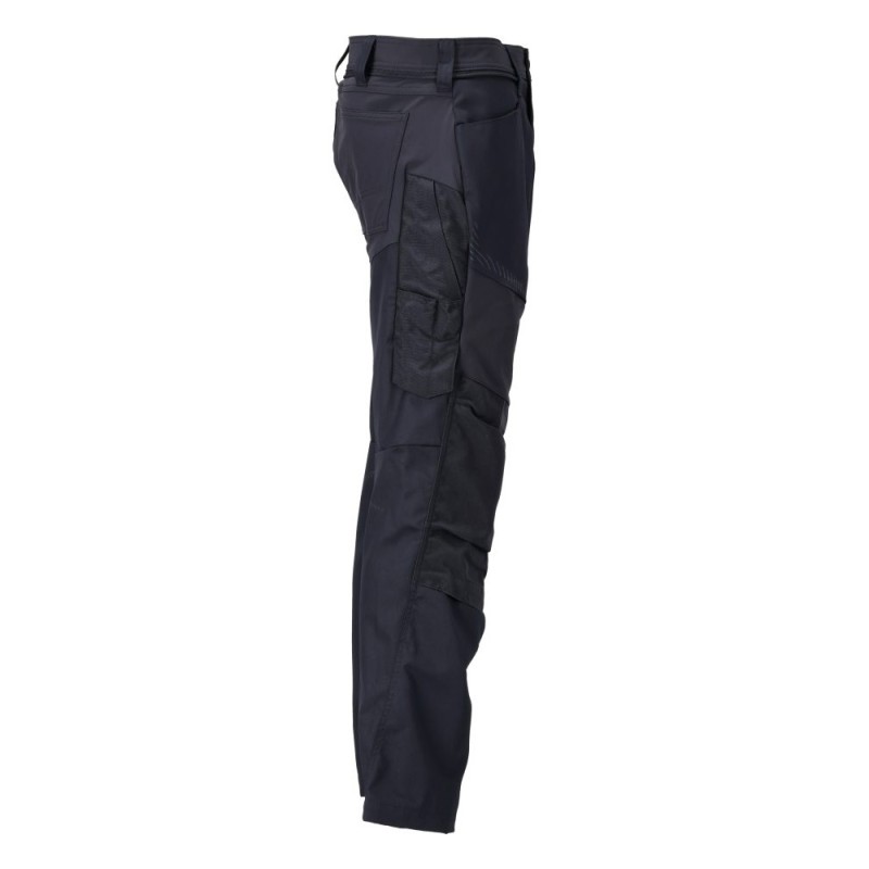 Mascot Customized 22479 Trousers With Kneepad Pockets Dark Navy