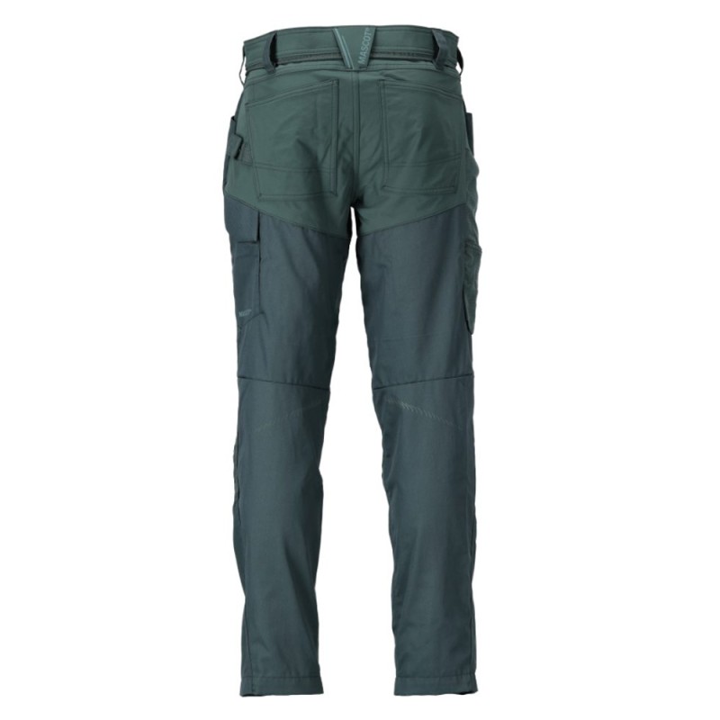 Mascot Customized 22479 Trousers With Kneepad Pockets Forest Green