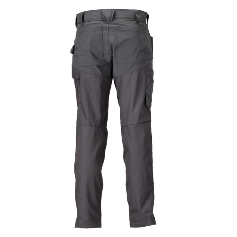 Mascot Customized 22479 Trousers With Kneepad Pockets Stone Grey