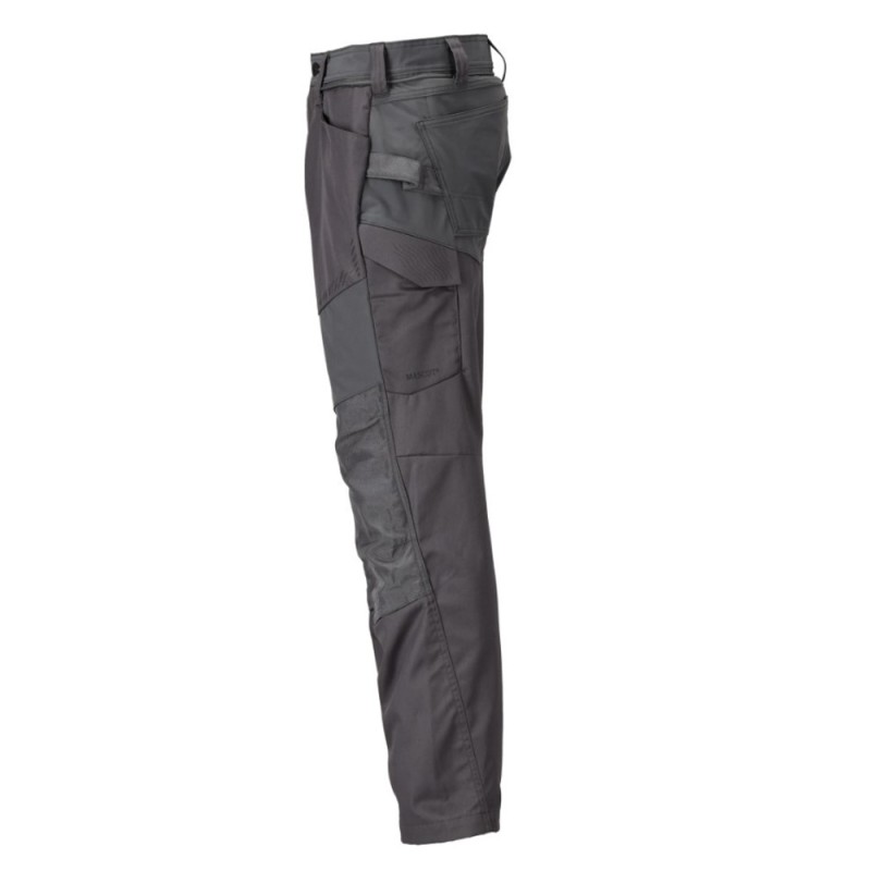Mascot Customized 22479 Trousers With Kneepad Pockets Stone Grey