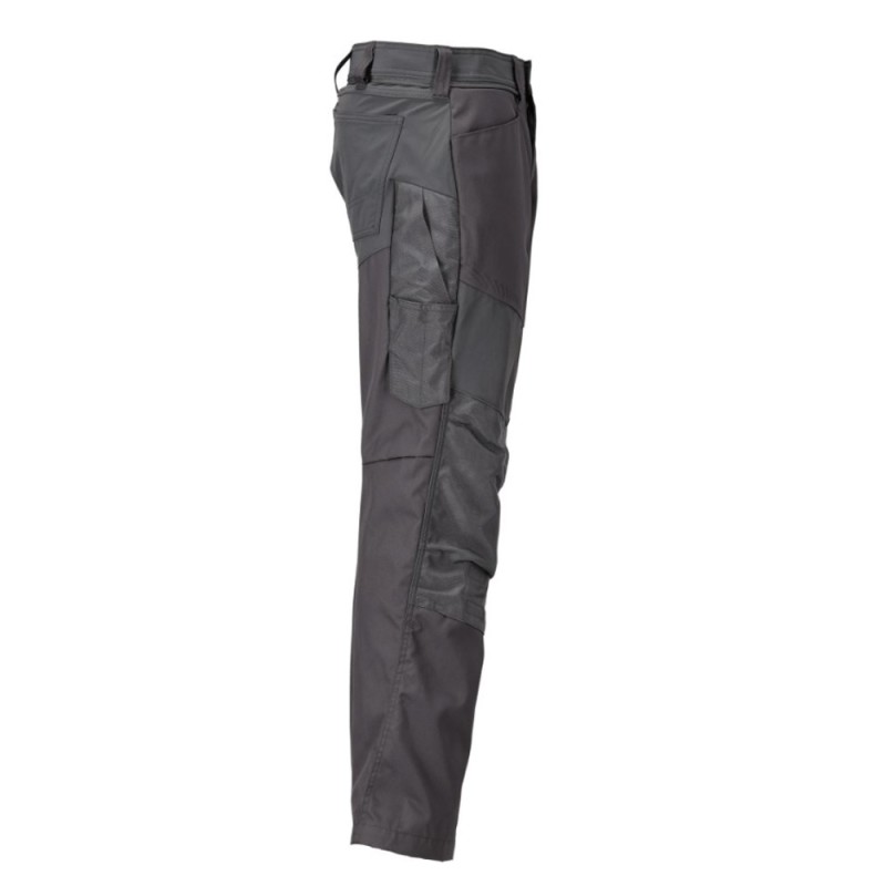 Mascot Customized 22479 Trousers With Kneepad Pockets Stone Grey