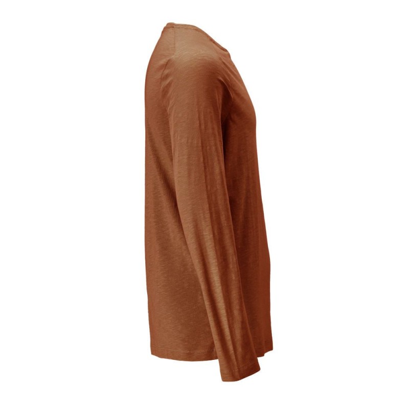 Mascot Customized 22581 Long Sleeve T-Shirt Brown