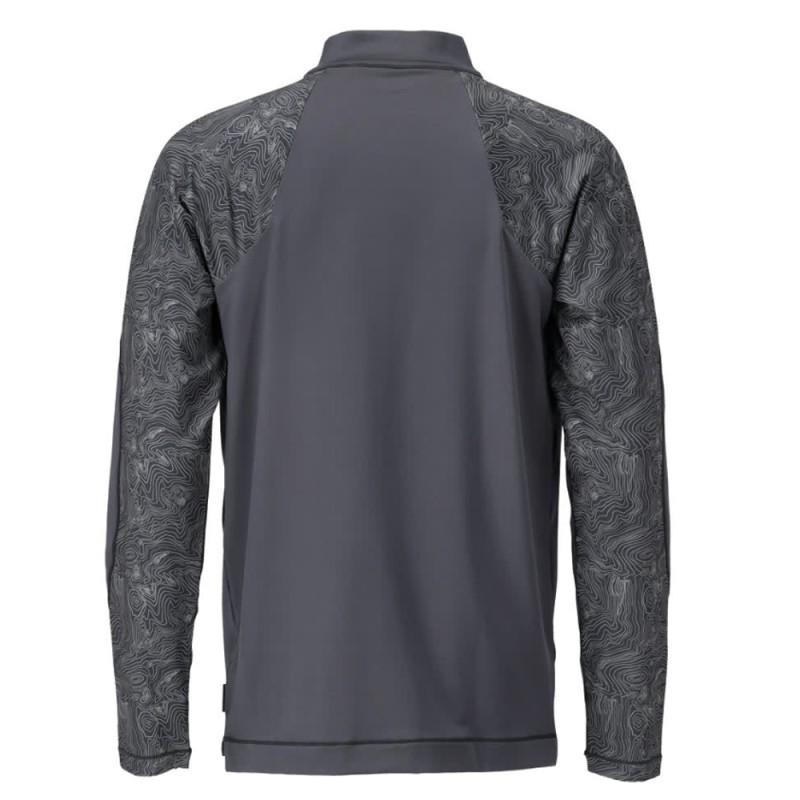 Mascot Customized 22681 Long-Sleeve T-Shirt Stone Grey