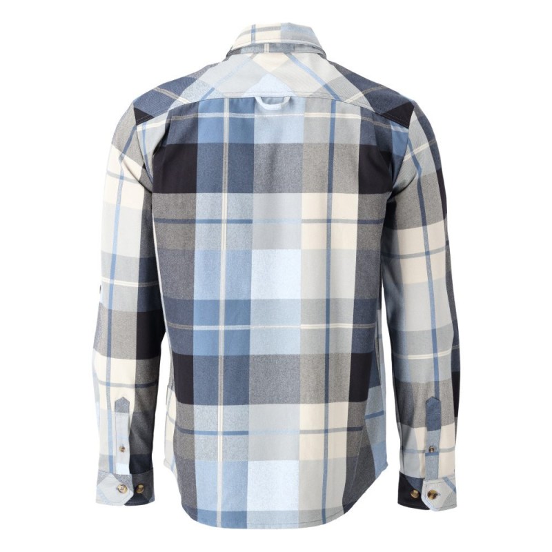 Mascot Customized 22904 Flannel Shirt Dark Navy Checked