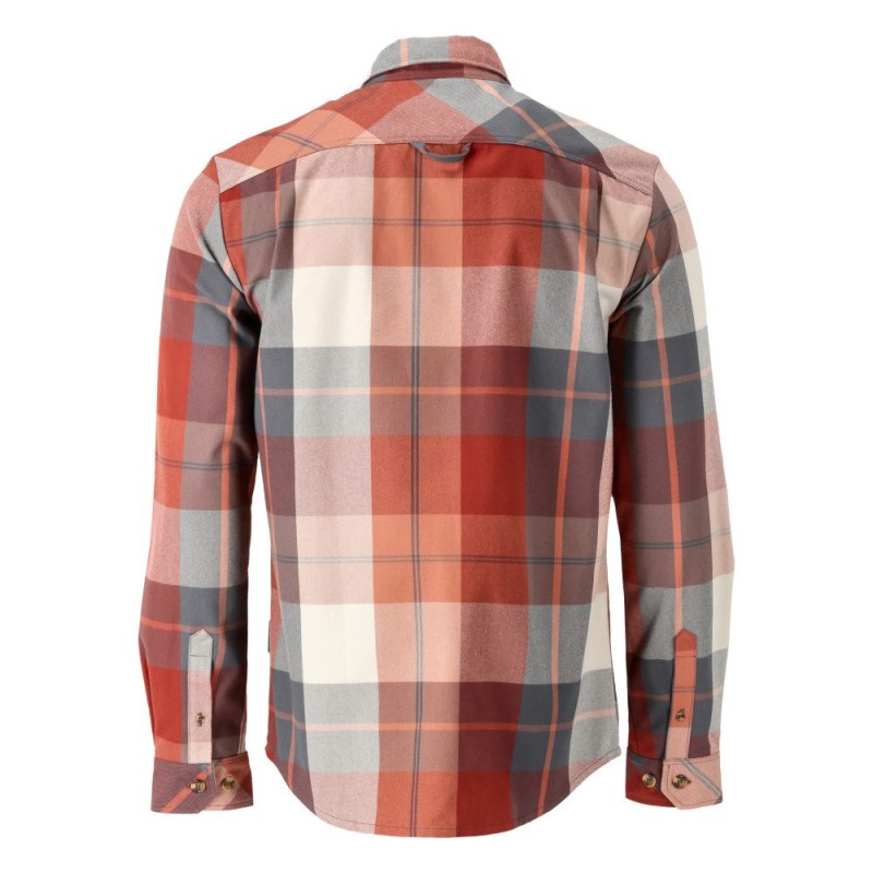 Mascot Customized 22904 Flannel Shirt Red Checked