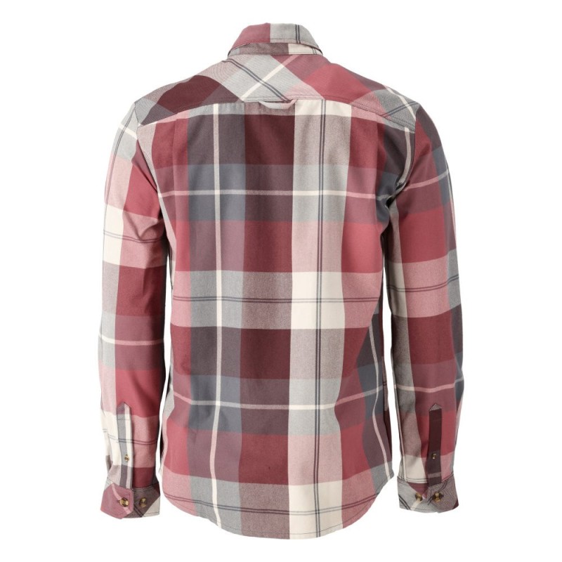 Mascot Customized 22904 Flannel Shirt Bordeaux Checked