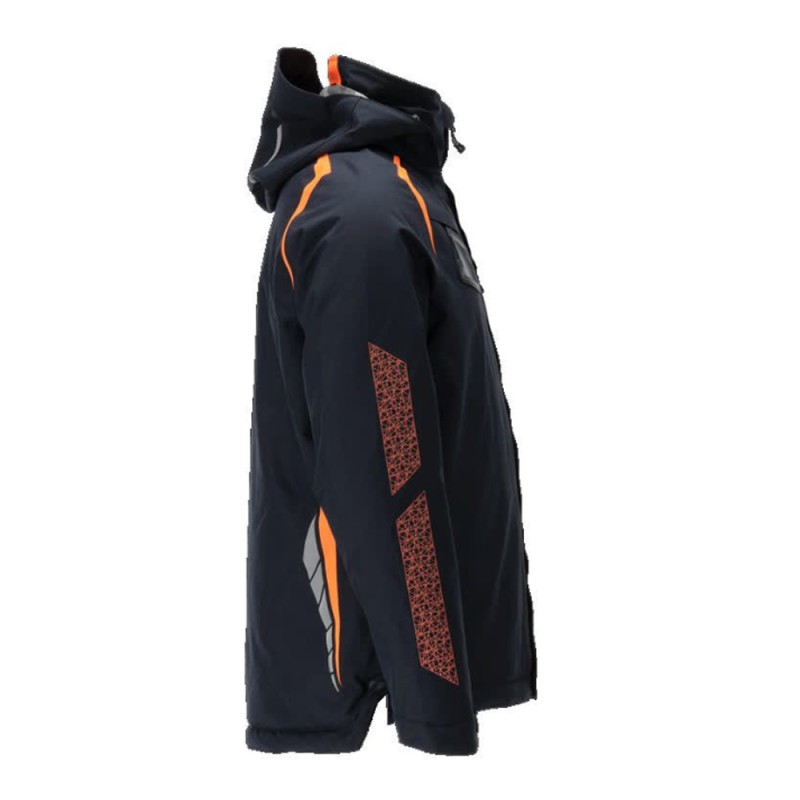 Mascot Accelerate 23035 Waterproof Winter Jacket Dark Navy  / Hi-Vis Orange