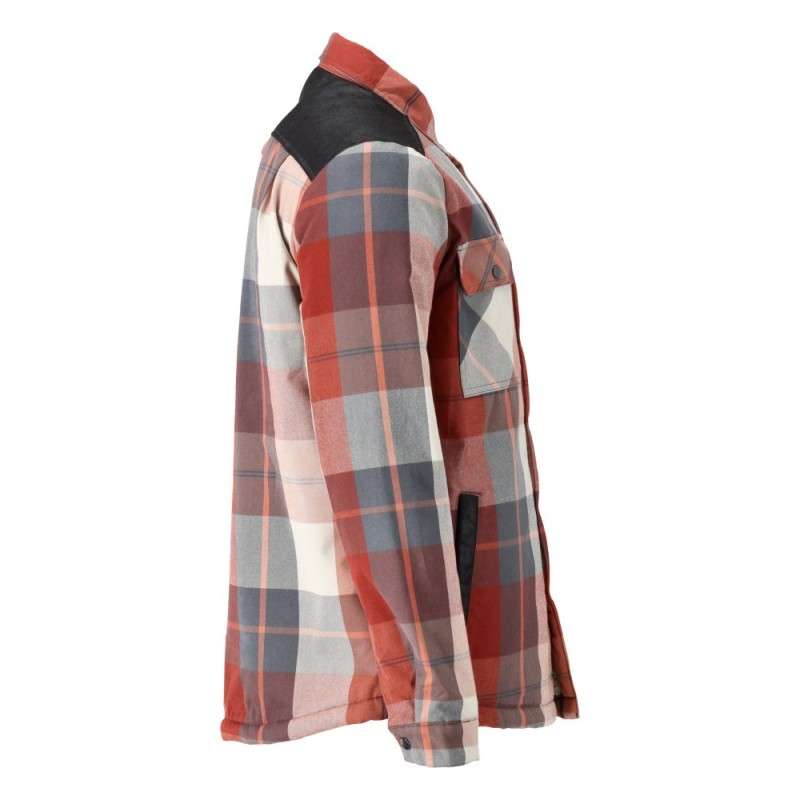 Mascot Customized 23104 Flannel Shirt Autumn Red Checked