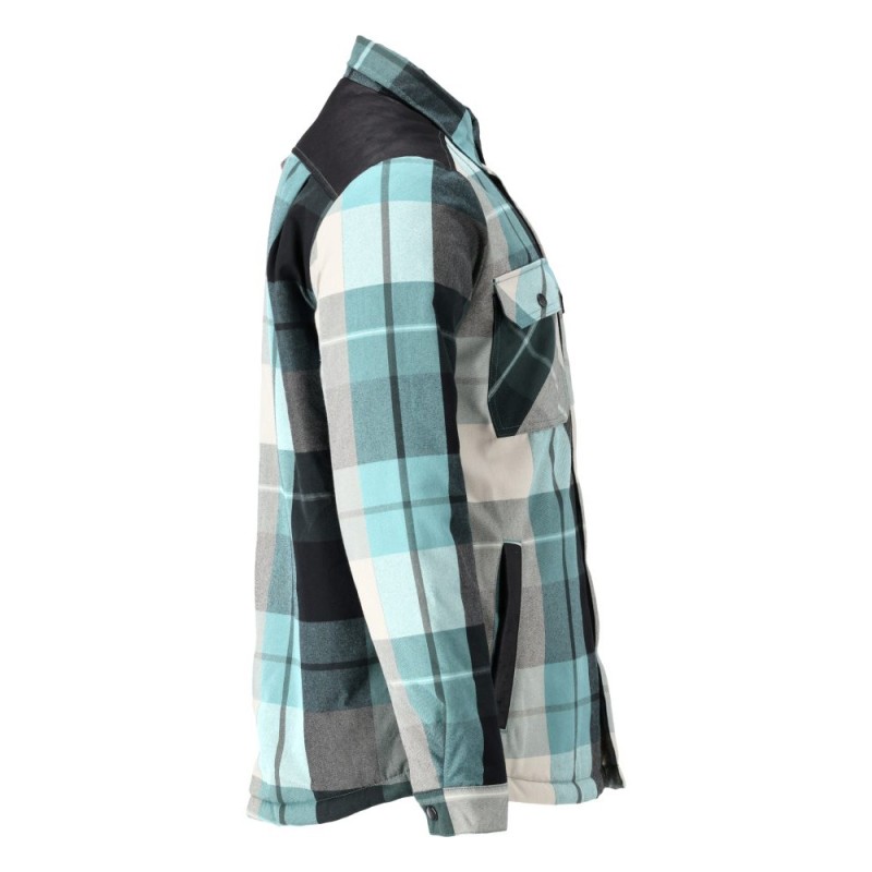 Mascot Customized 23104 Flannel Shirt Forest Green Checked