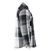 Mascot Customized 23104 Flannel Shirt Stone Grey Checked