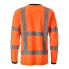 Mascot Accelerate Safe 24081 Long-Sleeved T-Shirt Hi-Vis Orange