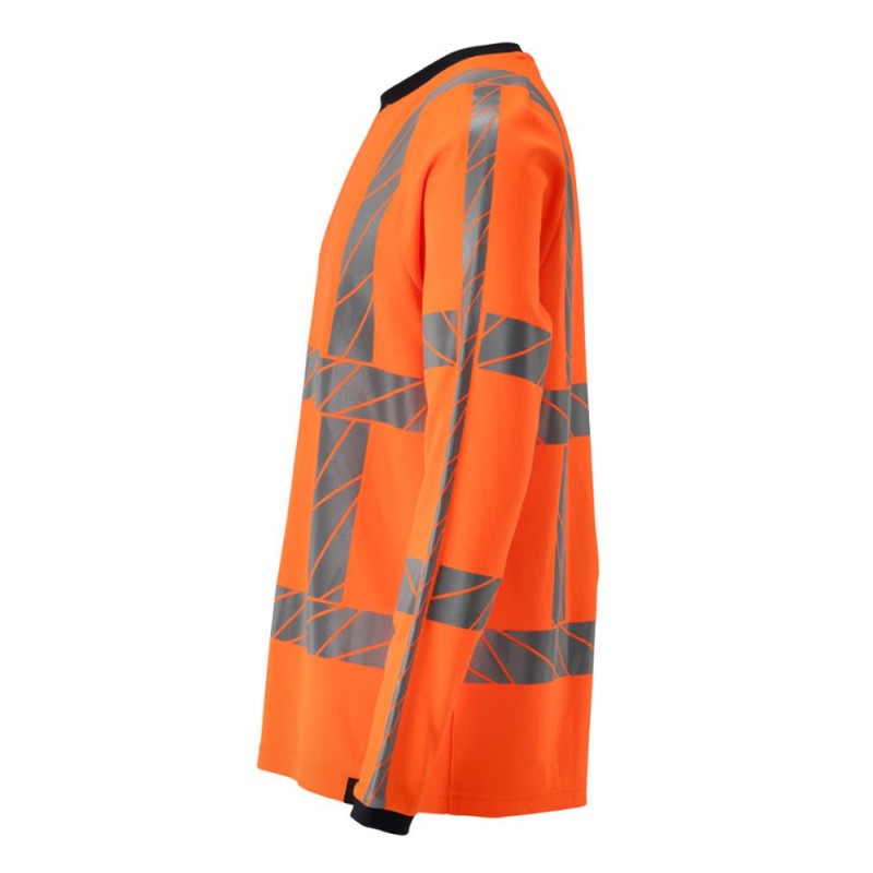 Mascot Accelerate Safe 24081 Long-Sleeved T-Shirt Hi-Vis Orange