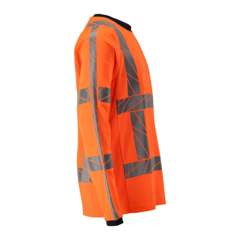 Mascot Accelerate Safe 24081 Long-Sleeved T-Shirt Hi-Vis Orange