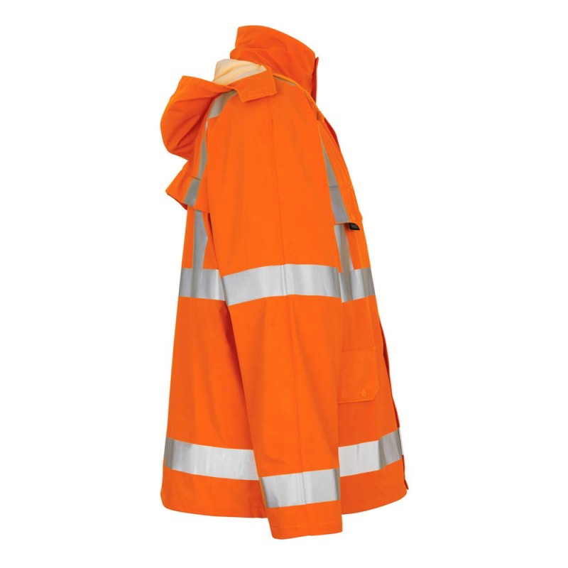 Mascot Feldbach Safe Aqua 50101 Orange Rain Jacket