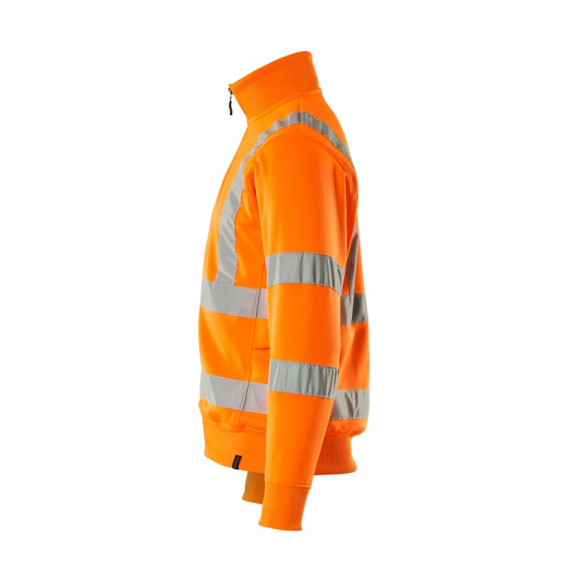 Mascot Maringa Safe Classic 50115 Orange Sweatshirt With Zipper