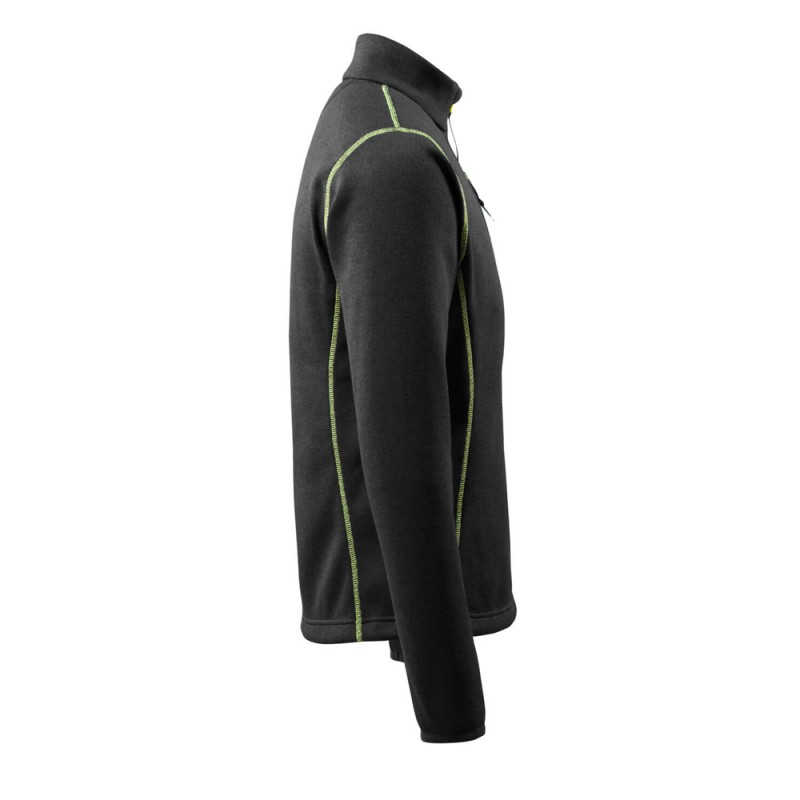 Mascot Hardwear Reims Knitted Jumper With Half Zip Black