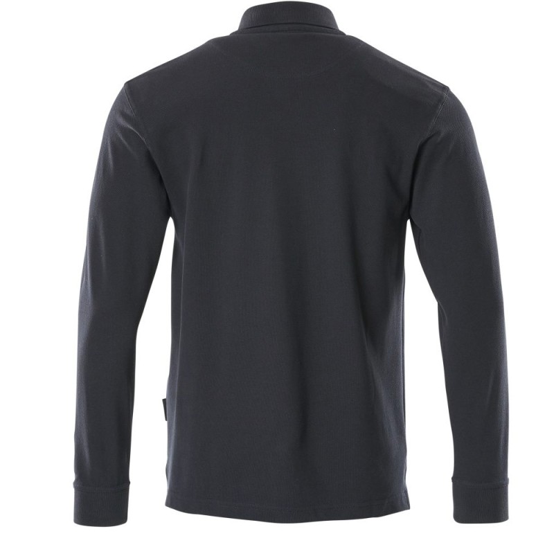 Mascot Crossover Manila Polo Shirt, Long-sleeved Graphite Blue