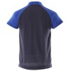 Mascot Image Bianco Polo Shirt With Chest Pocket Navy Royal