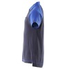 Mascot Image Bianco Polo Shirt With Chest Pocket Navy Royal