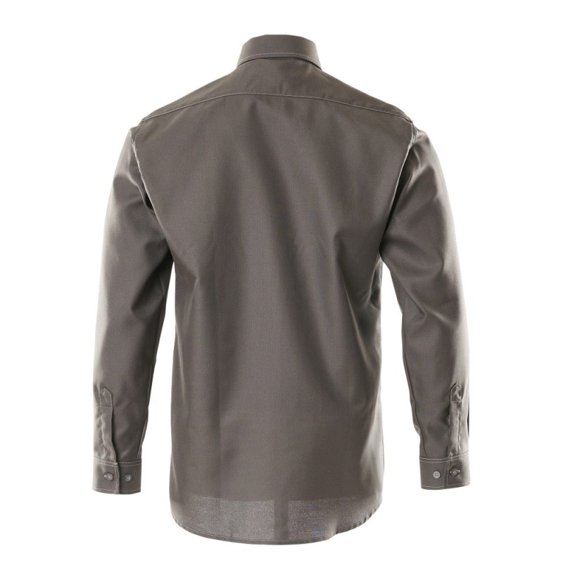 Mascot Crossover Hampton Shirt Dark Anthracite