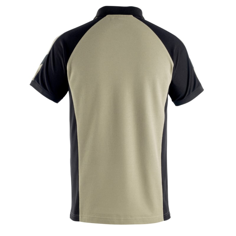 Mascot Safe Unique Bottrop Polo Shirt Light Khaki Black