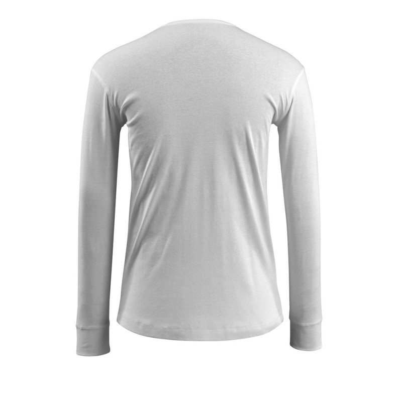Mascot Crossover Pelham T-shirt Long-sleeved White