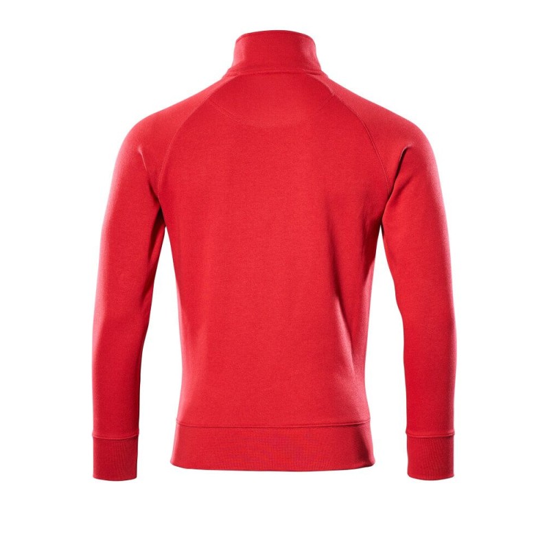 Mascot Crossover Nantes Sweatshirt With Half Zip Red