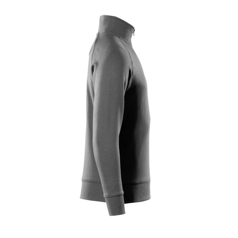 Mascot Crossover Nantes Sweatshirt With Half Zip Dark Anthracite