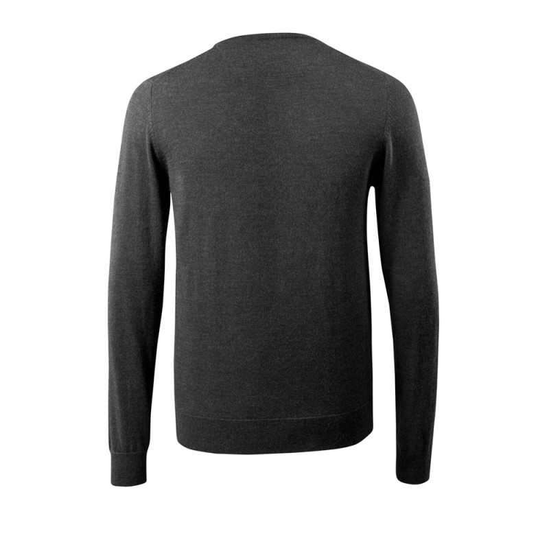 Mascot Crossover 50636 Knitted Jumper Dark Anthracite Light Grey Flecked