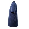 Mascot Crossover Orgon Polo Shirt With Chest Pocket Navy