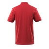 Mascot Crossover Orgon Polo Shirt With Chest Pocket Red