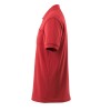 Mascot Crossover Orgon Polo Shirt With Chest Pocket Red