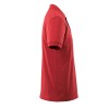 Mascot Crossover Orgon Polo Shirt With Chest Pocket Red