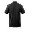 Mascot Crossover Orgon Polo Shirt With Chest Pocket Black