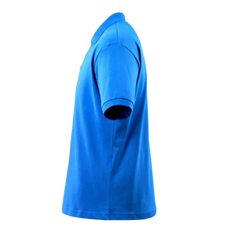 Mascot Crossover Bandol Polo Shirt Azure Blue