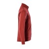 Mascot Crossover Lavit Sweatshirt With Zipper Red